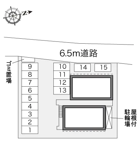 ★手数料０円★春日市塚原台　月極駐車場（LP）